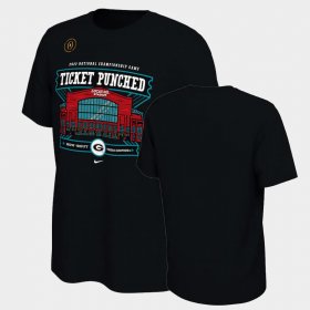 College Football Georgia 2022 National Championship Game Bound Men Black T-Shirt 185868-741 College Football Georgia 2022 National Championship Game Bound Men Black T-Shirt 185868-741