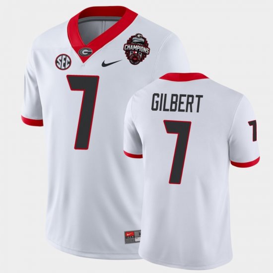 #7 Arik Gilbert 2022 National Champions University of Georgia Men White Jersey 967271-801