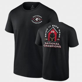 College Football UGA 2021 CFP National Champions Hometown Men's Black T-Shirt 542149-340 College Football UGA 2021 CFP National Champions Hometown Men's Black T-Shirt 542149-340