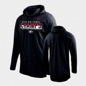 2022 National Champions UGA Long Sleeve Mens Black Hoodie 511781-932 2022 National Champions UGA Long Sleeve Mens Black Hoodie 511781-932