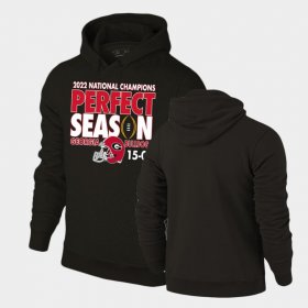 2022 National Champions UGA Bulldogs Perfect Season Mens Black Hoodie 611413-127 2022 National Champions UGA Bulldogs Perfect Season Mens Black Hoodie 611413-127