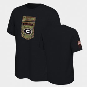Veterans UGA Men Black Camo T-Shirt 854539-564 Veterans UGA Men Black Camo T-Shirt 854539-564