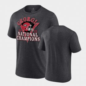 2022 National Champions UGA Retro Men's Charcoal T-Shirt 520476-865 2022 National Champions UGA Retro Men's Charcoal T-Shirt 520476-865