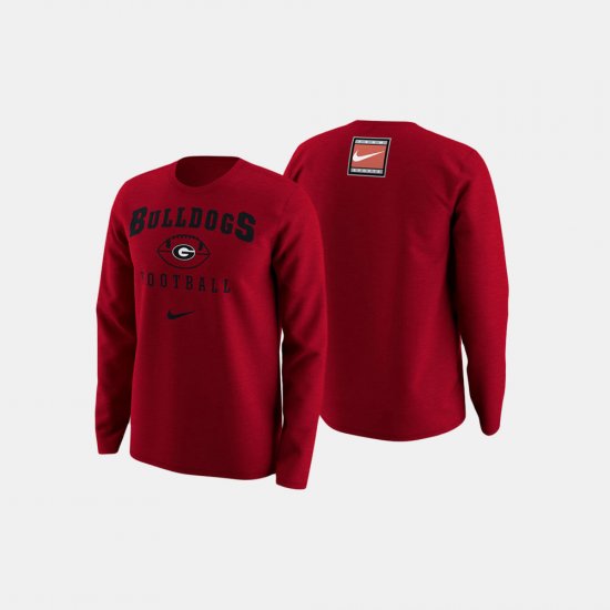 College Football Retro Pack Georgia Men Red Sweater 579353-603