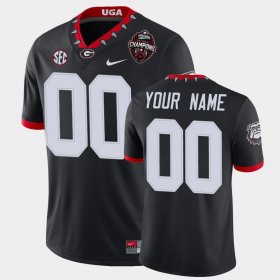 #00 Custom 2022 National Champions University of Georgia Mens Black Jersey 993709-906 #00 Custom 2022 National Champions University of Georgia Mens Black Jersey 993709-906