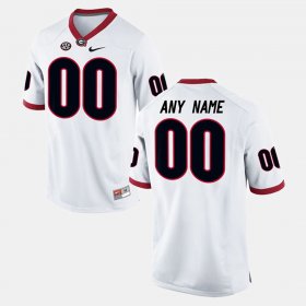 #00 Custom College Limited Football UGA Bulldogs Mens White Jersey 370757-236 #00 Custom College Limited Football UGA Bulldogs Mens White Jersey 370757-236