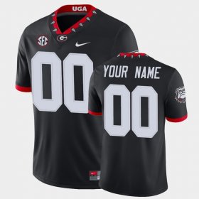 #00 Custom Game Georgia Mens Black Jersey 264510-211 #00 Custom Game Georgia Mens Black Jersey 264510-211