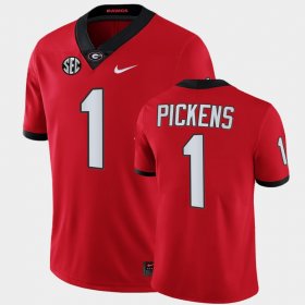 #1 George Pickens College Football Georgia Bulldogs Men Red Jersey 415575-855