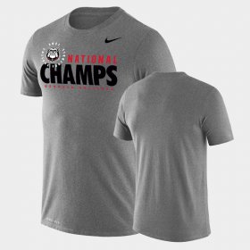 College Football UGA Bulldogs 2021 CFP National Champions Stack Men Gray T-Shirt 117197-525 College Football UGA Bulldogs 2021 CFP National Champions Stack Men Gray T-Shirt 117197-525