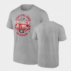College Football UGA Bulldogs 2021 Orange Bowl Whistle Men's Gray T-Shirt 705161-778 College Football UGA Bulldogs 2021 Orange Bowl Whistle Men's Gray T-Shirt 705161-778
