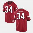 #34 Herchel Walker Alumni Football Game UGA Bulldogs Men Red Jersey 186986-190