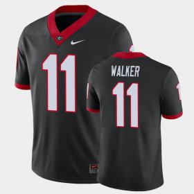 #11 Jalon Walker Game Georgia Alternate Mens Black Jersey 163575-197