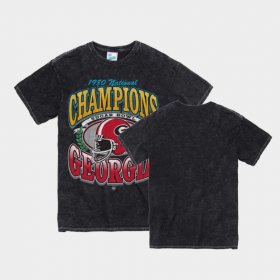 Vintage Tubular University of Georgia 1980 National Championship Mens Black T-Shirt 557202-653 Vintage Tubular University of Georgia 1980 National Championship Mens Black T-Shirt 557202-653