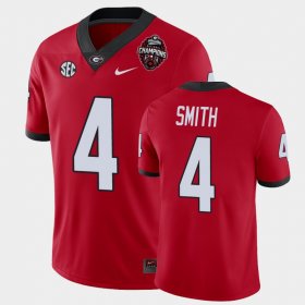 #4 Nolan Smith 2022 National Champions Georgia Men Red Jersey 955646-125