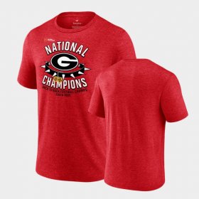 2022 National Champions UGA Cornerback Men's Red T-Shirt 392698-638 2022 National Champions UGA Cornerback Men's Red T-Shirt 392698-638