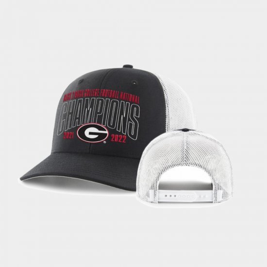 2022 National Champions Georgia Trucker Unisex Red Hat 659150-441