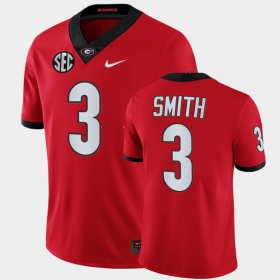 #3 Roquan Smith College Football UGA Alumni Men's Red Jersey 214231-689