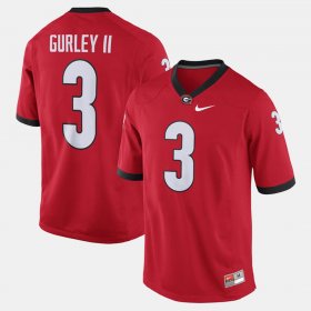 #3 Todd Gurley II Alumni Football Game Georgia Bulldogs Men's Red Jersey 522391-124 #3 Todd Gurley II Alumni Football Game Georgia Bulldogs Men's Red Jersey 522391-124