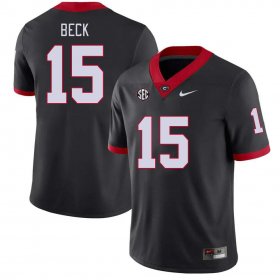 #15 Carson Beck Georgia College Football Mens Black Jersey 467346-872