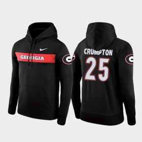 #25 Ahkil Crumpton Sideline Seismic Georgia Football Performance Mens Black Hoodie 129227-236 #25 Ahkil Crumpton Sideline Seismic Georgia Football Performance Mens Black Hoodie 129227-236