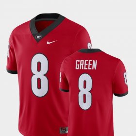 #8 A.J. Green Alumni Football Game UGA Bulldogs Player Men's Red Jersey 242538-608