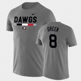 #8 A.J. Green Team DNA Georgia Bulldogs Legend Performance Mens Heathered Gray T-Shirt 274411-333 #8 A.J. Green Team DNA Georgia Bulldogs Legend Performance Mens Heathered Gray T-Shirt 274411-333