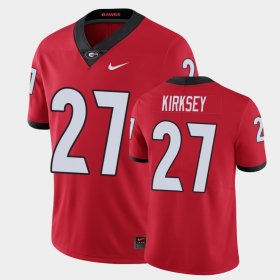 #27 Austin Kirksey Limited Georgia Bulldogs Mens Red Jersey 445351-263