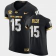 #15 Carson Beck Golden Edition Georgia Bulldogs 2020-21 Authentic Mens Black Jersey 662431-515