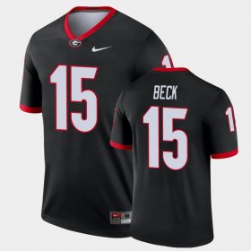 #15 Carson Beck Legend Georgia Bulldogs Alternate Mens Black Jersey 814475-699