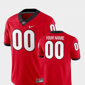 #00 Custom College Football Georgia Bulldogs 2018 Game Men Red Jersey 164532-159 #00 Custom College Football Georgia Bulldogs 2018 Game Men Red Jersey 164532-159