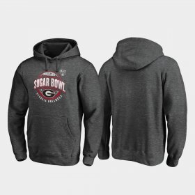2020 Sugar Bowl Bound University of Georgia Scrimmage Men's Heather Gray Hoodie 251535-649 2020 Sugar Bowl Bound University of Georgia Scrimmage Men's Heather Gray Hoodie 251535-649