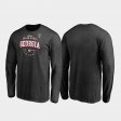 2020 Sugar Bowl Bound University of Georgia Tackle Long Sleeve Men Heather Gray T-Shirt 916167-158