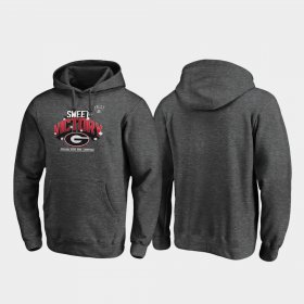 2020 Sugar Bowl Champions Georgia Bulldogs Receiver Mens Heather Gray Hoodie 804087-645 2020 Sugar Bowl Champions Georgia Bulldogs Receiver Mens Heather Gray Hoodie 804087-645
