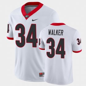 #34 Herchel Walker Game UGA Bulldogs College Football Men's White Jersey 269420-855