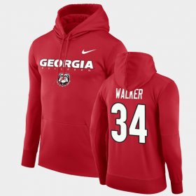 #34 Herchel Walker Facility Performance University of Georgia Pullover Mens Red Hoodie 414832-891 #34 Herchel Walker Facility Performance University of Georgia Pullover Mens Red Hoodie 414832-891
