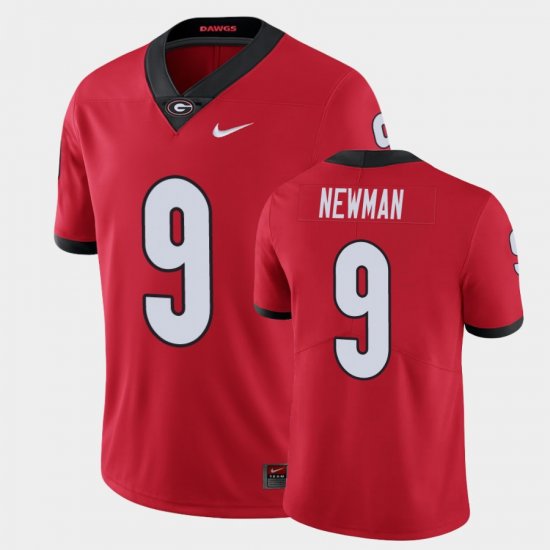 #9 Jamie Newman Limited Georgia Men Red Jersey 529013-531