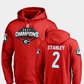 #2 Jayson Stanley 2018 SEC East Division Champions UGA Football Mens Red Hoodie 975737-961 #2 Jayson Stanley 2018 SEC East Division Champions UGA Football Mens Red Hoodie 975737-961