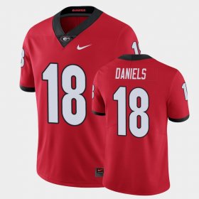 #18 JT Daniels Limited Georgia Bulldogs Mens Red Jersey 412891-361