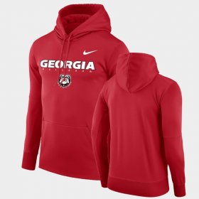 Facility Performance Georgia Pullover Mens Red Hoodie 901354-168 Facility Performance Georgia Pullover Mens Red Hoodie 901354-168