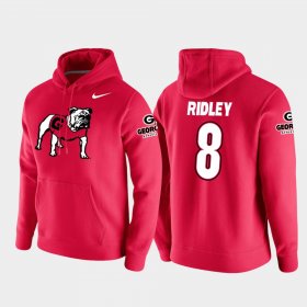 #8 Riley Ridley Vault Logo Club UGA College Football Pullover Mens Red Hoodie 277219-860 #8 Riley Ridley Vault Logo Club UGA College Football Pullover Mens Red Hoodie 277219-860