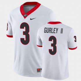 #3 Todd Gurley II Game UGA College Football Men White Jersey 278187-514 #3 Todd Gurley II Game UGA College Football Men White Jersey 278187-514