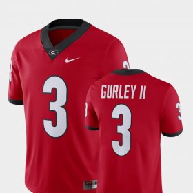 #3 Todd Gurley II Alumni Football Game Georgia Player Men Red Jersey 577801-656 #3 Todd Gurley II Alumni Football Game Georgia Player Men Red Jersey 577801-656