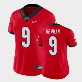 #9 Jamie Newman Game UGA Bulldogs College Football Women Red Jersey 285773-564